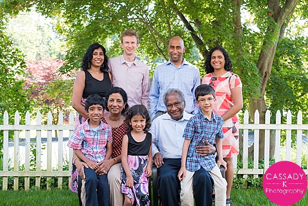 Entire family portrait by Westport Family Photography in Connecticut