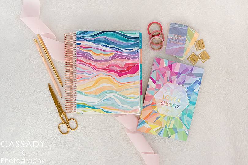 2021 Life Planner and Sticker Album gift for the Erin Condren Holiday Instagram Giveaway by Cassady K Photography