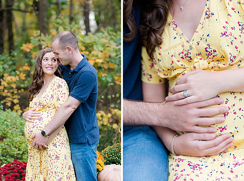 lauren + robert  in-home maternity — mfrank photography