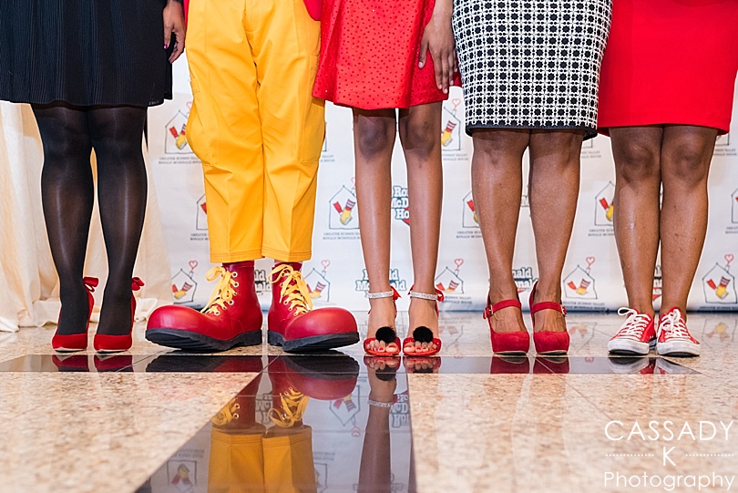 Red shoe shot at Ronald McDonald House of the Greater Hudson Valley's Red Shoe Awards at the Tarrytown House Estate