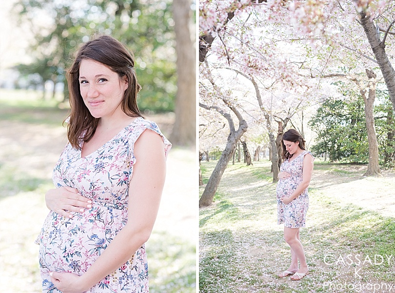 Cherry Blossom Family Maternity Session, Wedding Photographers NYC