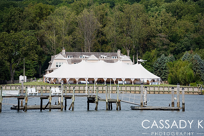 Sailcloth tent for Private Estate Tented Wedding